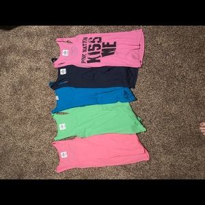 VS Pink Tank Top Bundle